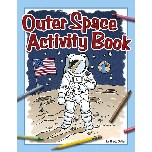 Outer Space Activity Book - Paperback