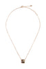 Cushion Glitter Necklace
