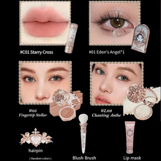 Buy angel-7pcs-set10 Angel Collection Makeup Gift Box Full Kit All in One