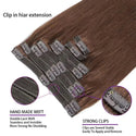 Silky Straight Clip Ins