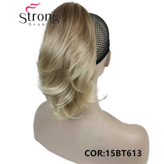 Buy 15bt613-ombre-blonde Clip in Claw Ponytail Hair Extension