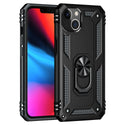 iPhone 13  Case With Kickstand, Heavy Duty Military Grade Protection Phone Case, Built-In 360° Rotate Ring Stand
