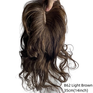 Buy b62-light-brown Topper Bangs Hair Pieces