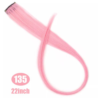 Buy cfp-135 Synthetic Rainbow Highlighted Hair