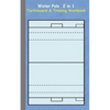 Water Polo 2 in 1 Tacticboard and Training Workbook: Tactics/strategies/drills for trainer/coaches, notebook, training, exercise, exercises, drills, p - Paperback