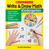Write & Draw Math: Kindergarten - Paperback