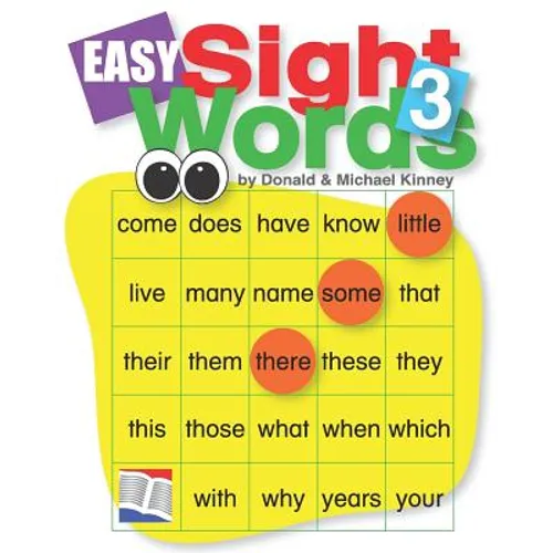 Easy Sight Words 3 - Paperback