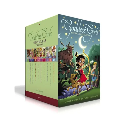 Goddess Girls Spectacular Collection (Boxed Set): Athena the Brain; Persephone the Phony; Aphrodite the Beauty; Artemis the Brave; Athena the Wise; Ap - Paperback