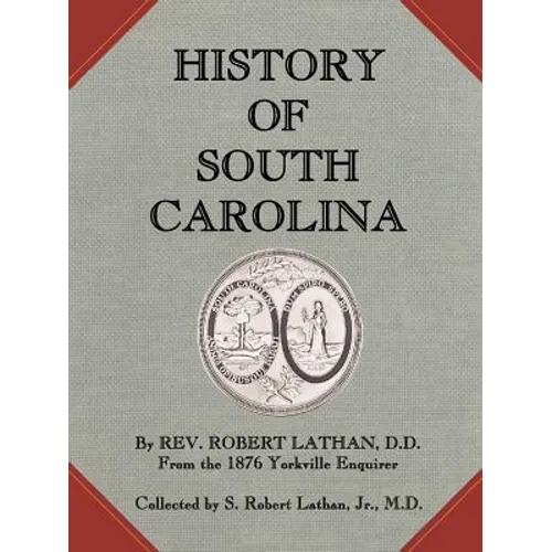 History of South Carolina - Paperback