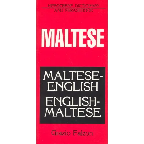 Maltese-English/English-Maltese Dictionary and Phrasebook - Paperback