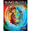 Saga: Fire & Water: Fantasy Art Adult Coloring Book - Paperback
