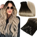 Double Weft Hair Extensions Human Hair for Woman