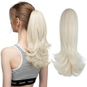 Synthetic Claw Clip in Ponytail Hair Extensions Hairpiece 14"