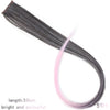 Synthetic Rainbow Highlighted Hair