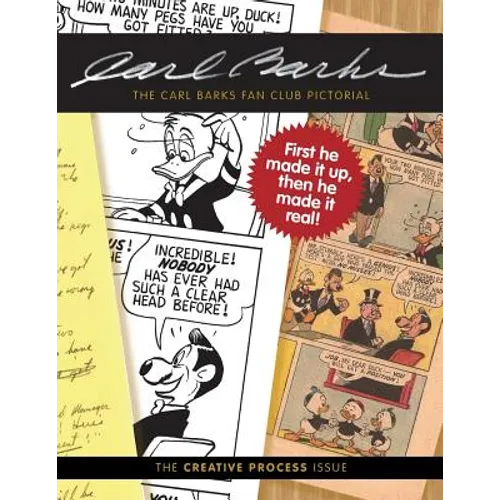 The Carl Barks Fan Club Pictorial: The Creative Process Issue - Paperback