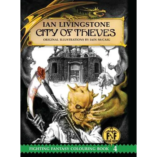 City of Thieves Colouring Book - Hardcover