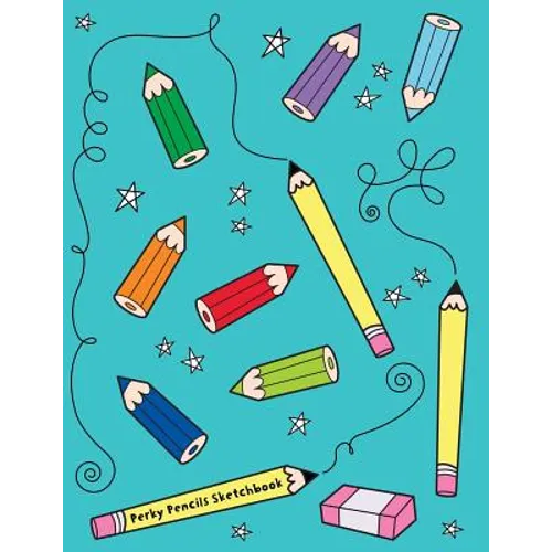 Perky Pencils Sketchbook: Jumbo Drawing Pad For Sketching, Doodling And Coloring - Paperback