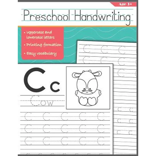 Preschool Handwriting: First Tracing Letters Alphabet Books for Kids - Paperback