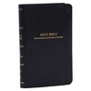KJV Holy Bible: Pocket New Testament with Psalms and Proverbs, Black Leatherflex, Red Letter, Comfort Print: King James Version - Imitation Leather