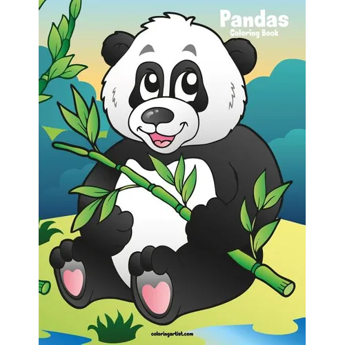 Pandas Coloring Book 1 - Paperback