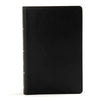 KJV Large Print Personal Size Reference Bible, Black Leathertouch Indexed - Imitation Leather