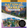 National Parks Coloring Book: Color Famous Scenes from the National Parks in the Whimsical Style of Folk Artist Eric Dowdle - Paperback