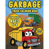 Garbage Truck coloring book for kids ages 4-8: A Fun Activity Book for Kids Filled With Big Trucks, Cranes, Tractors, Diggers and Dumpers (Ages 4-8) ( - Paperback