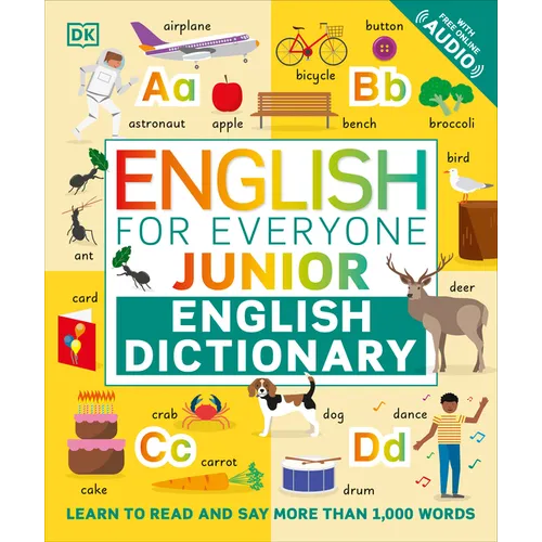 English for Everyone Junior English Dictionary: Learn to Read and Say 1,000 Words - Paperback
