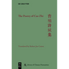The Poetry of Cao Zhi - Hardcover