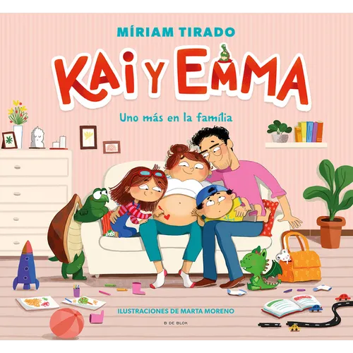 Kai Y Emma: Uno Más En La Familia / Kai and Emma 3: A New Member of the Family - Hardcover