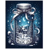 magic jar: an adult coloring book featuring whimsical jars with fun fantasy characters, adorable animals and magical scenes for a - Paperback