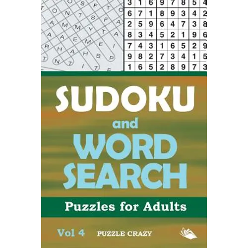 Sudoku and Word Search Puzzles for Adults Vol 4 - Paperback