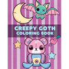 Creepy Goth Coloring Book - Paperback