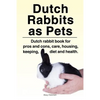 Dutch Rabbits. Dutch Rabbits as Pets. Dutch rabbit book for pros and cons, care, housing, keeping, diet and health. - Paperback