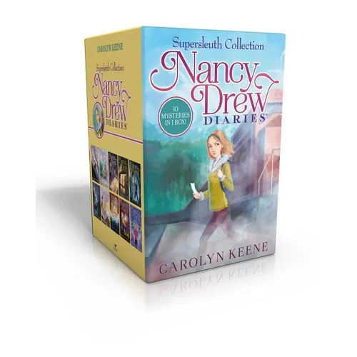 Nancy Drew Diaries Supersleuth Collection (Boxed Set): Curse of the Arctic Star; Strangers on a Train; Mystery of the Midnight Rider; Once Upon a Thri - Boxed Set