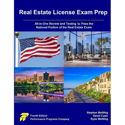 Real Estate License Exam Prep: All-in-One Review and Testing to Pass the National Portion of the Real Estate Exam - Paperback