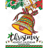 Christmas Advent Calendar Coloring Book.: Adult Coloring Book - Paperback