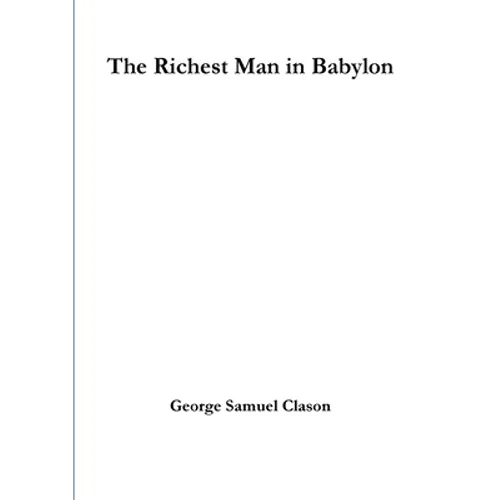 The Richest Man in Babylon - Paperback