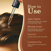 Chebe Hair Growth Oil  with Castor Oil-peppermint- Tea Tree-Willow Bark-Sweet almond oil, Grape Seed Oil, Herbal Hair Mix