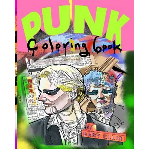 Punk Coloring Book - Paperback