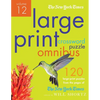 The New York Times Large-Print Crossword Puzzle Omnibus Volume 12: 120 Large-Print Easy to Hard Puzzles from the Pages of the New York Times - Paperback