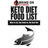 Keto Diet Food List: What to Eat and Avoid on The Keto Diet - Paperback