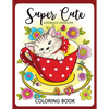 Super Cute Animals Designs Coloring Book: Cute Animals Cat Dog Lover Coloring for Kids, Girls Ages 8-12,4-8 - Paperback