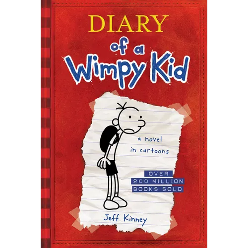 Diary of a Wimpy Kid (Diary of a Wimpy Kid #1): The Hilarious First Book in the #1 International Bestselling Series about Surviving Middle School (Boo - Hardcover