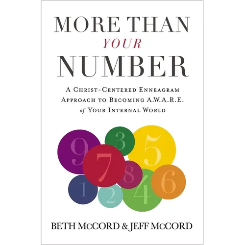 The More Than Your Number: A Christ-Centered Enneagram Approach to Becoming Aware of Your Internal World - Paperback