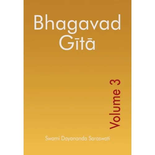 Bhagavad Gita - Volume 3 - Paperback