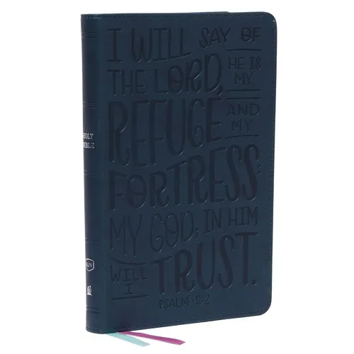 KJV Holy Bible: Thinline Youth Edition, Teal Leathersoft, Red Letter, Comfort Print: King James Version (Verse Art Cover Collection): Holy Bible, King - Imitation Leather
