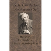 Chesterton Apologetics Set - Heretics, Orthodoxy, and The Everlasting Man - Hardcover