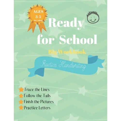 Practice Handwriting: Paper & Pencil: Age 3-5 Preschool Activity Workbook for Kids, Kinder garden - Letter Tracing Book for Preschoolers - A - Paperback
