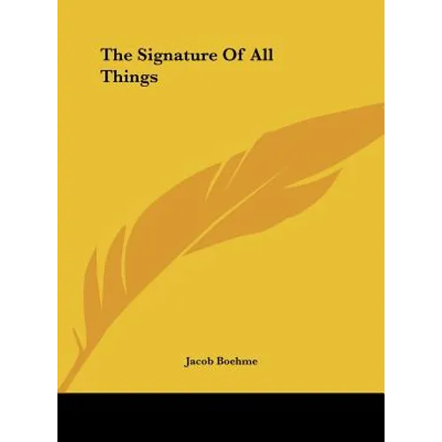 The Signature Of All Things - Hardcover